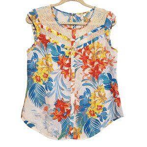 Candie's Tropical Top Size M NWT